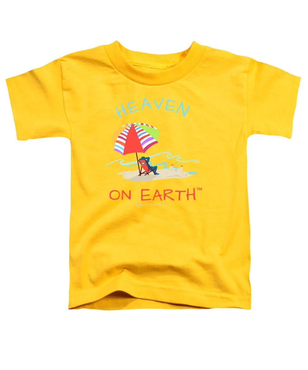Summer Scene Heaven On Earth - Toddler T-Shirt