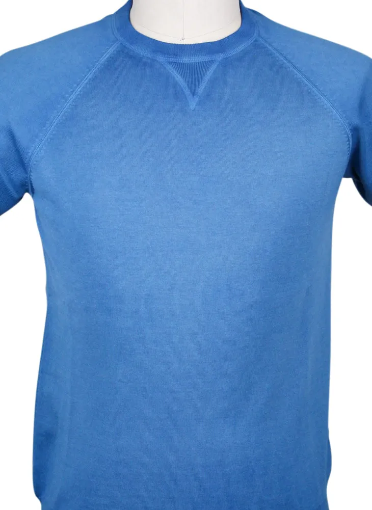 Svevo Parma Blue Crewneck T-Shirt