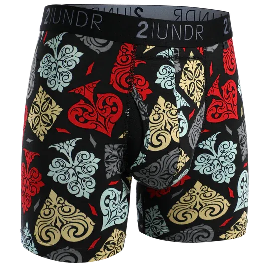 Swing Shift Boxer Brief - Spades