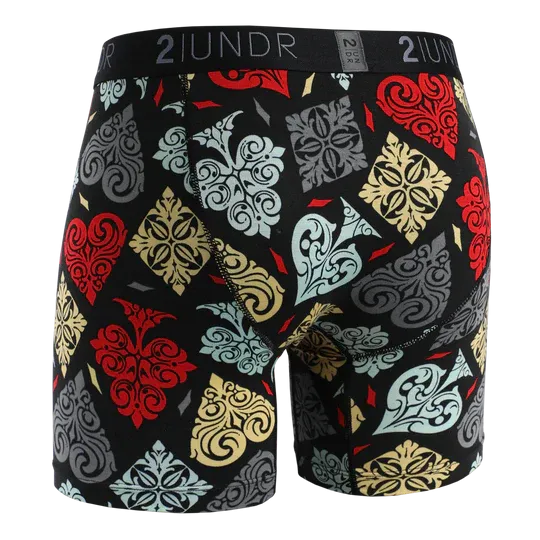 Swing Shift Boxer Brief - Spades