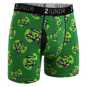 Swing Shift Boxer- Cart Path Green