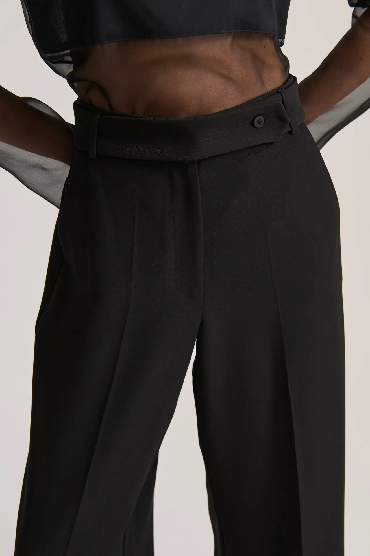 TAILORED TROUSER BLACK