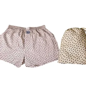 Tan Anchor Mens Boxer Briefs - Cotton Underwear Trunk for Men