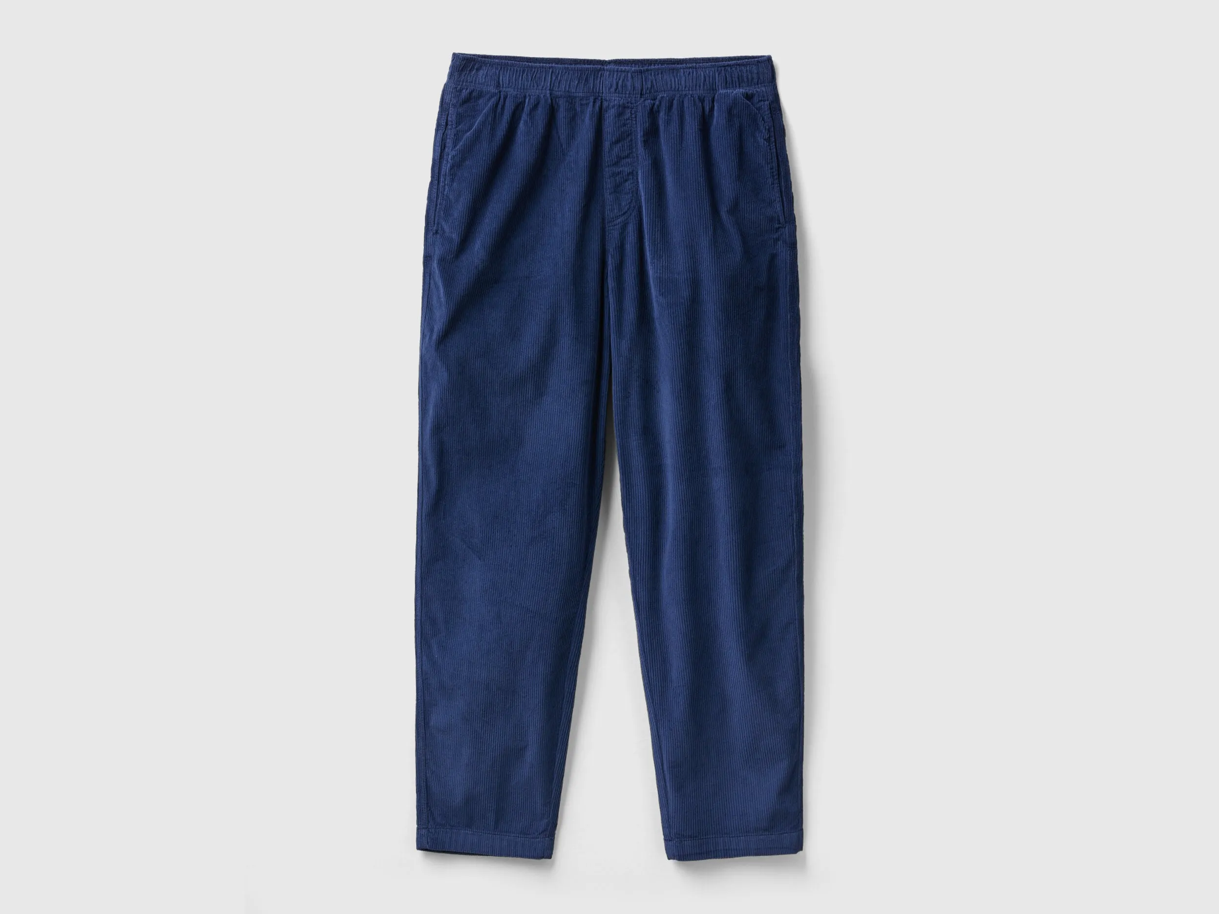 Textured Straight Fit Trousers
