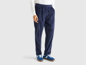 Textured Straight Fit Trousers