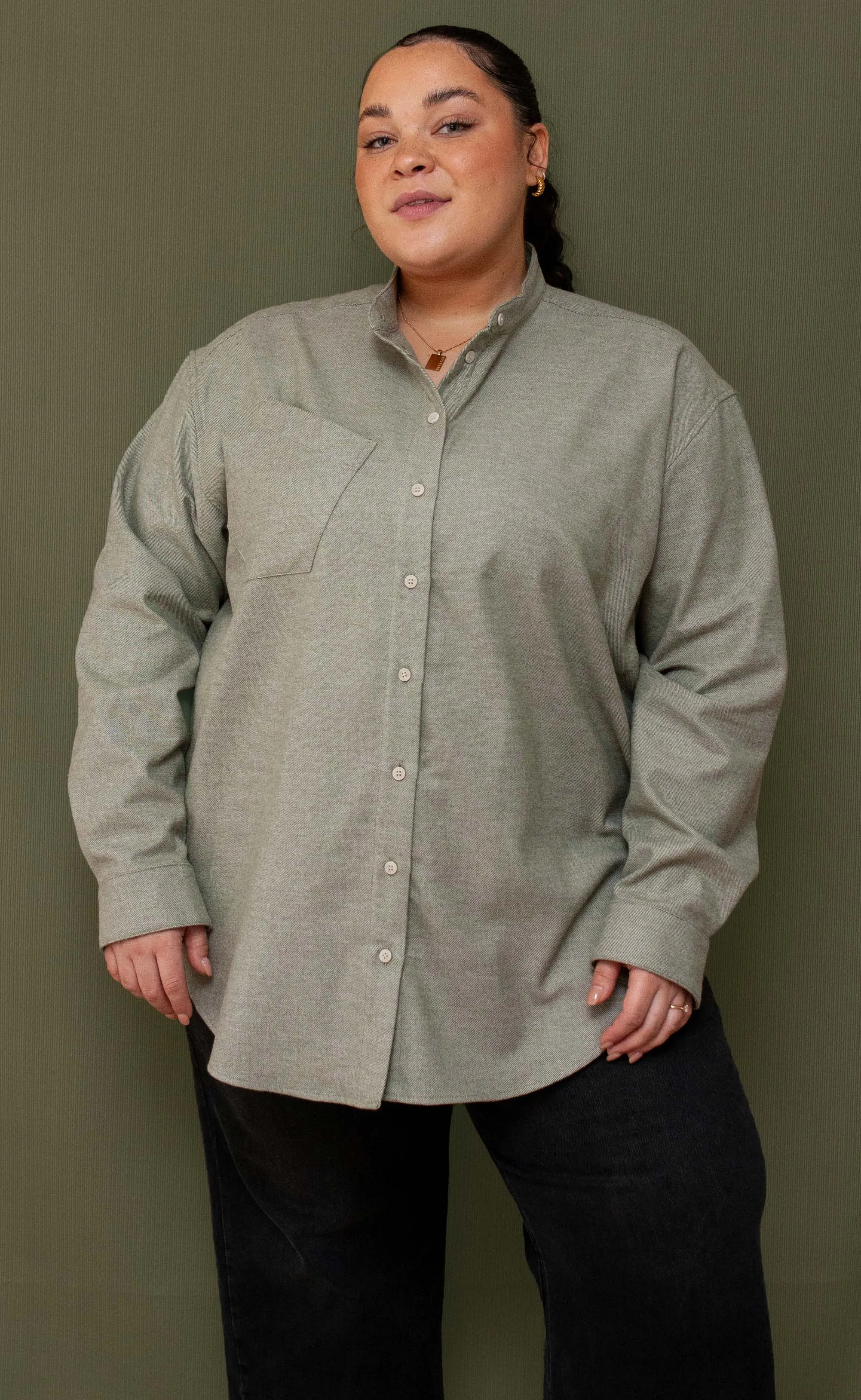 The Forager - Wayward Fit Tunic - Twill Flannel
