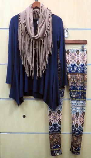 The Hanger | Tunic Top Navy