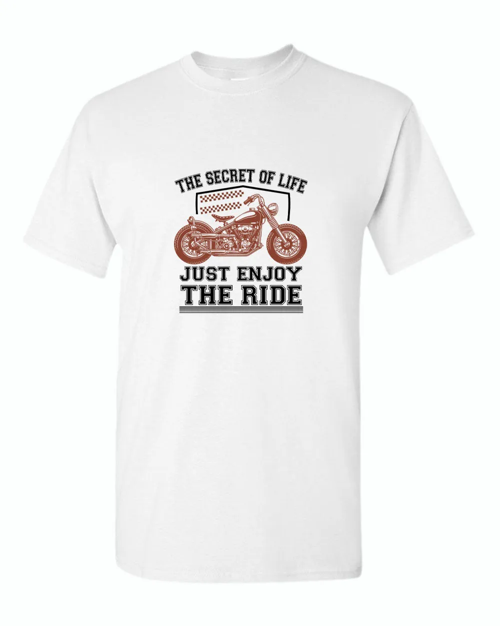 The secret of life, just enjoy the ride t-shirt