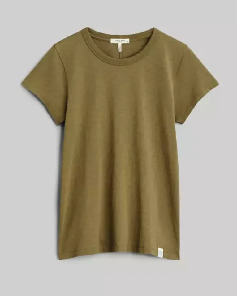 The Slub Tee | Khaki   Military