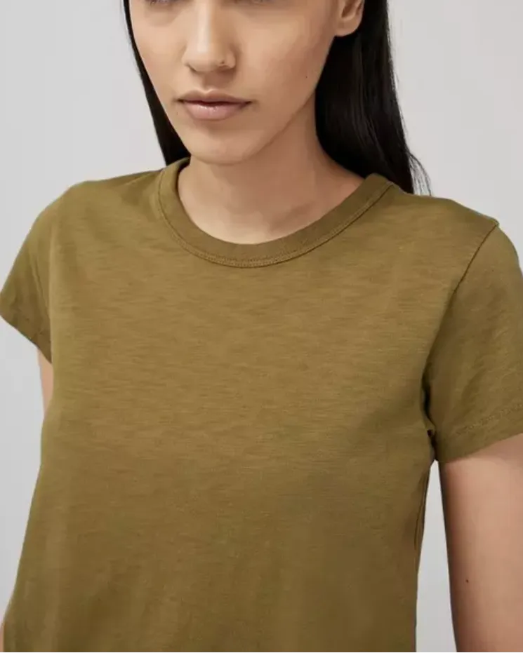 The Slub Tee | Khaki   Military