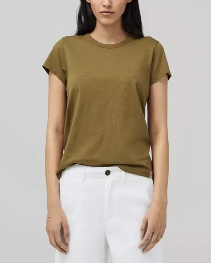 The Slub Tee | Khaki   Military
