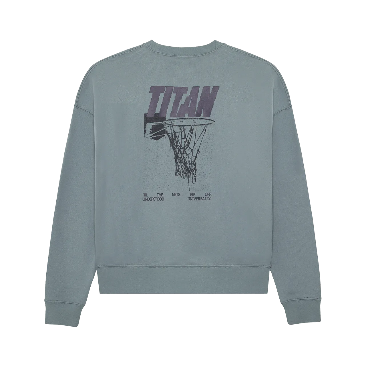 Titan Unconditional Love Crewneck - Steel Blue
