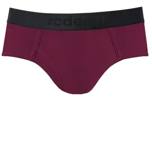 Top Loading Brief Packing Underwear - Claret