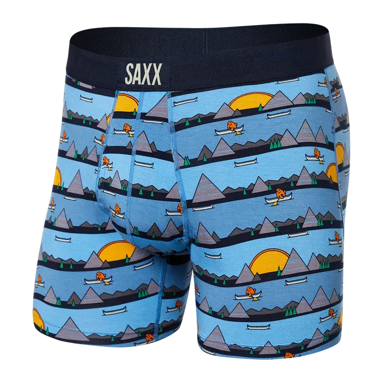 Ultra Boxer Brief - Lazy River Blue