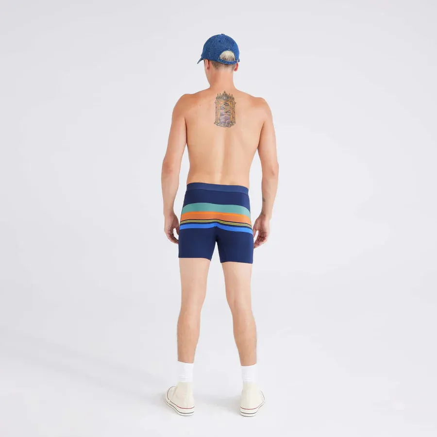 Ultra Boxer Brief - League Stripe-Navy