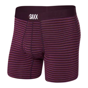 Ultra Boxer Brief - Micro Stripe Plum