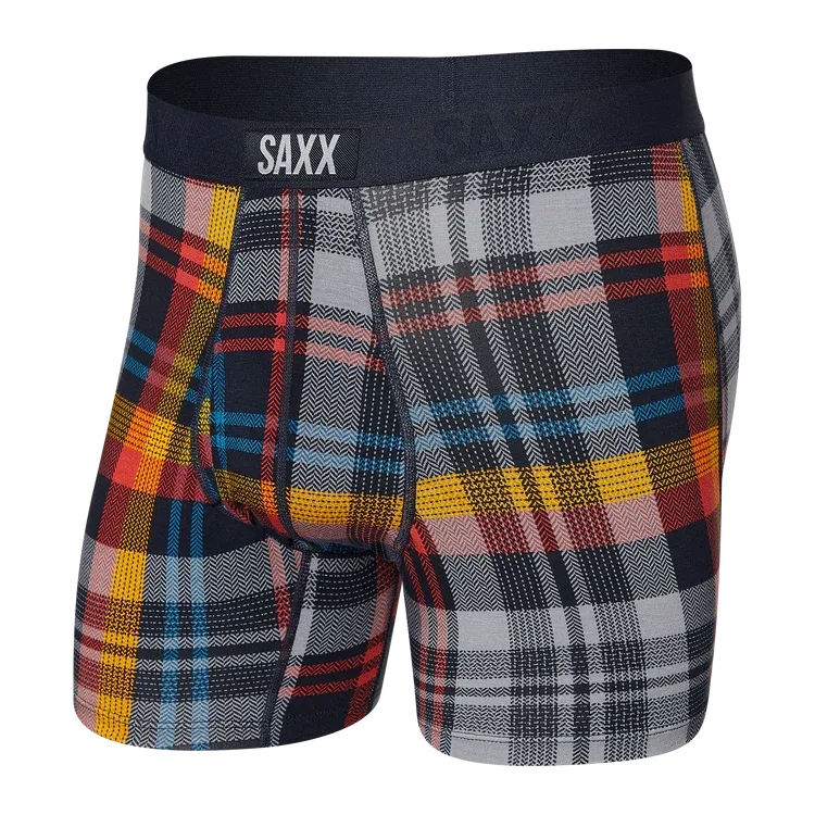Ultra Boxer Brief - Multi Free Fall Plaid
