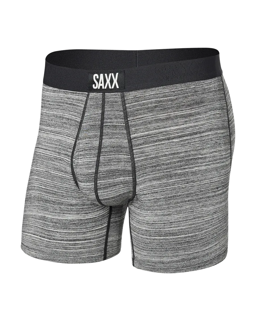 Ultra Boxer Brief - Spacedye Heather Grey