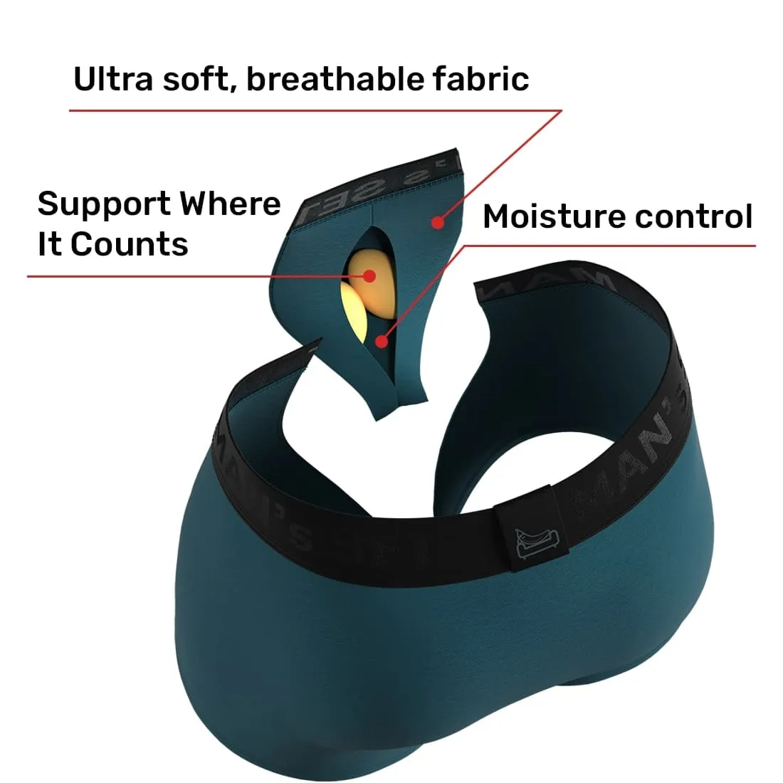 UltraSoft Trunk 3.6" OpenFly, Graphite