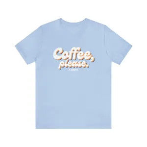Unisex "Coffee, Please" Jersey Short Sleeve