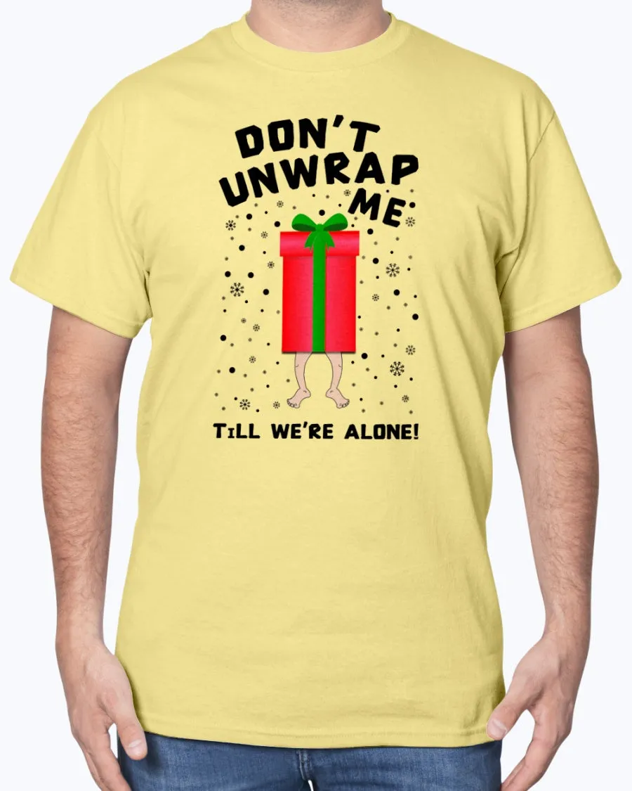 Unwrap Alone - Heavy Cotton T-Shirt (Mens)