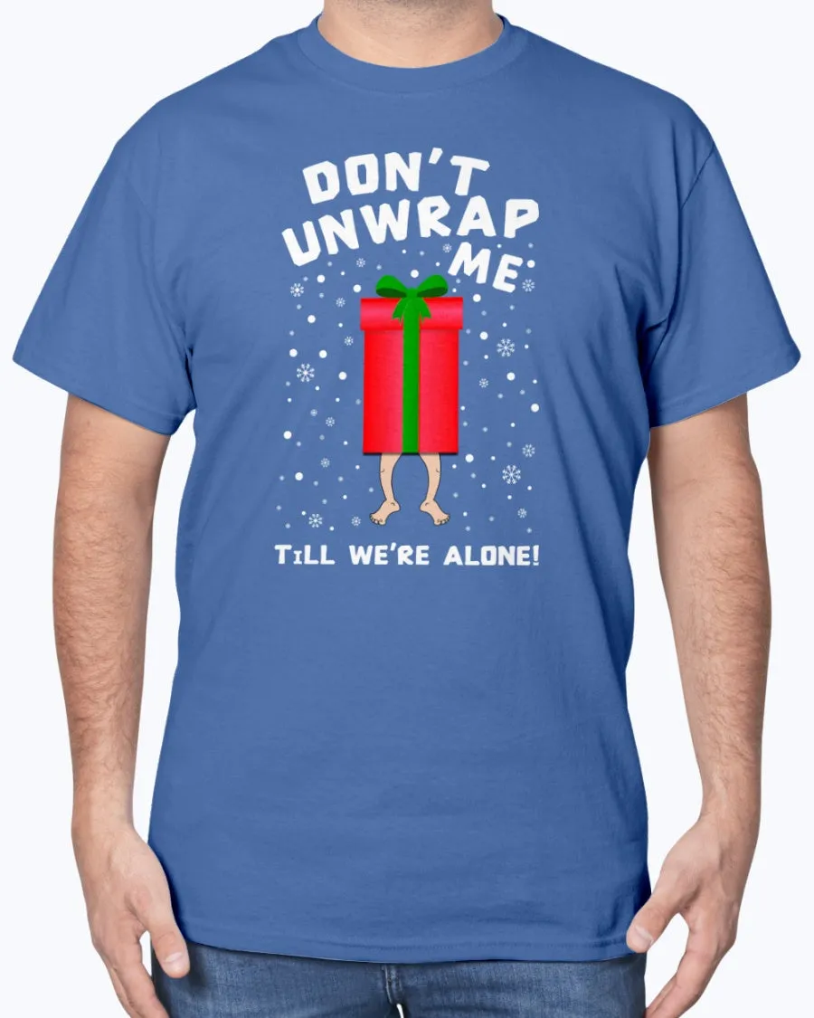 Unwrap Alone - Heavy Cotton T-Shirt (Mens)