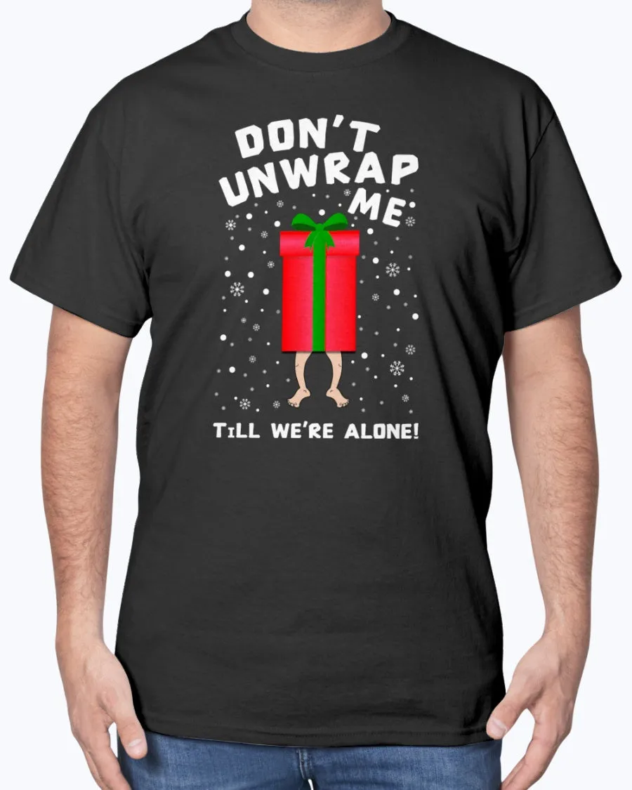 Unwrap Alone - Heavy Cotton T-Shirt (Mens)