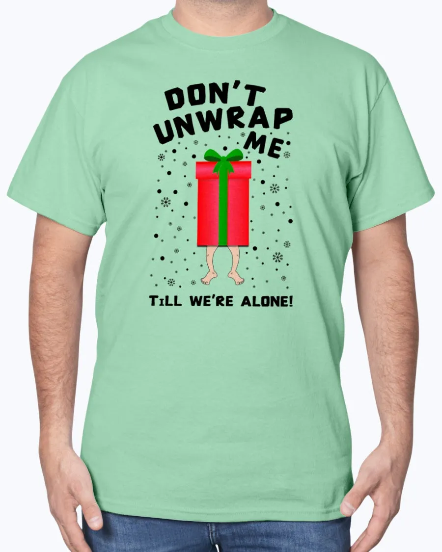 Unwrap Alone - Heavy Cotton T-Shirt (Mens)