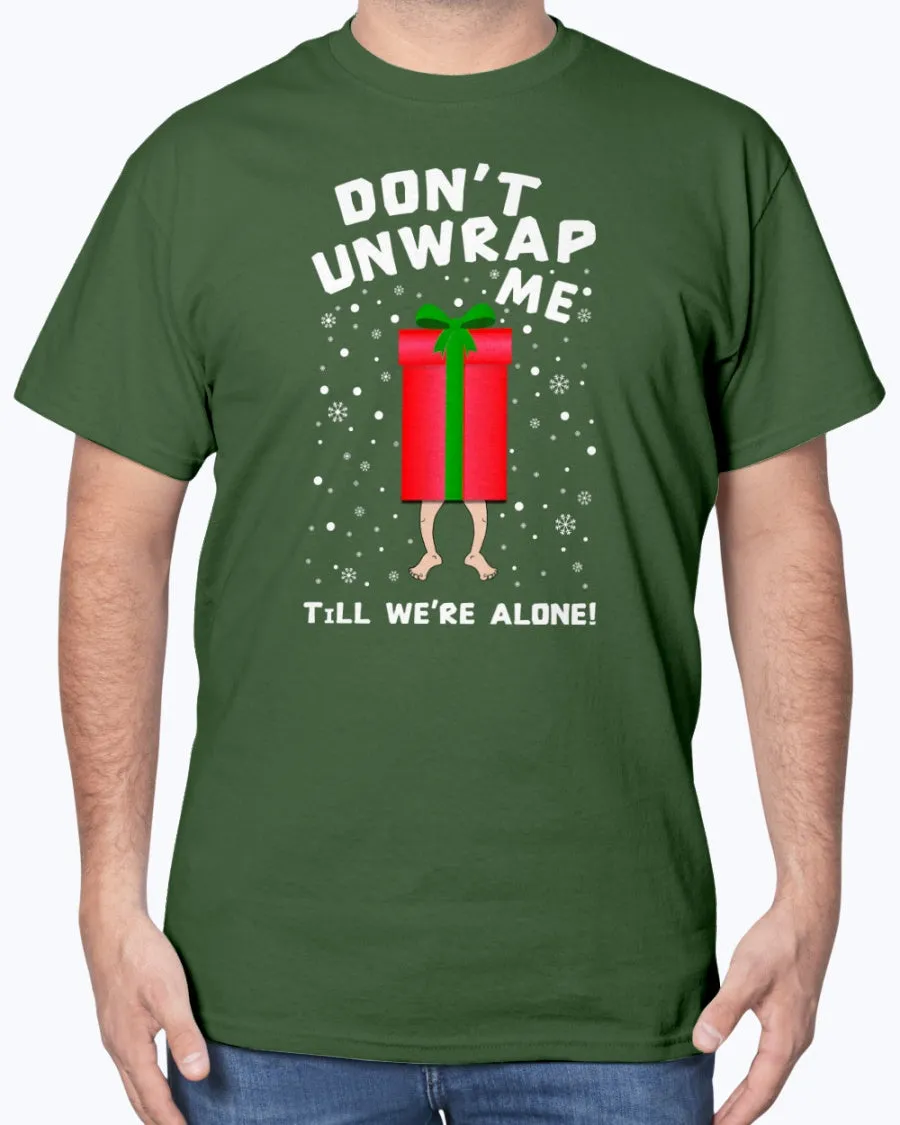 Unwrap Alone - Heavy Cotton T-Shirt (Mens)
