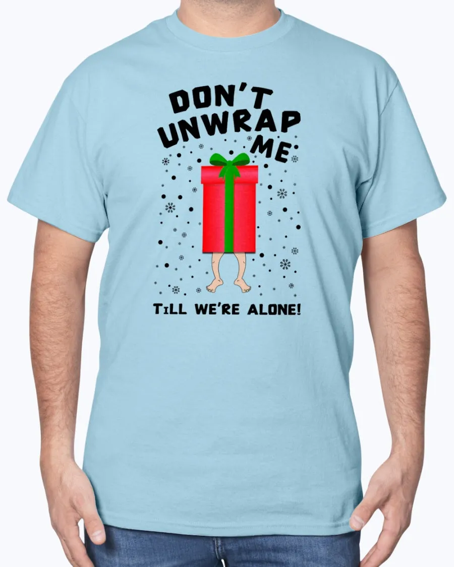 Unwrap Alone - Heavy Cotton T-Shirt (Mens)