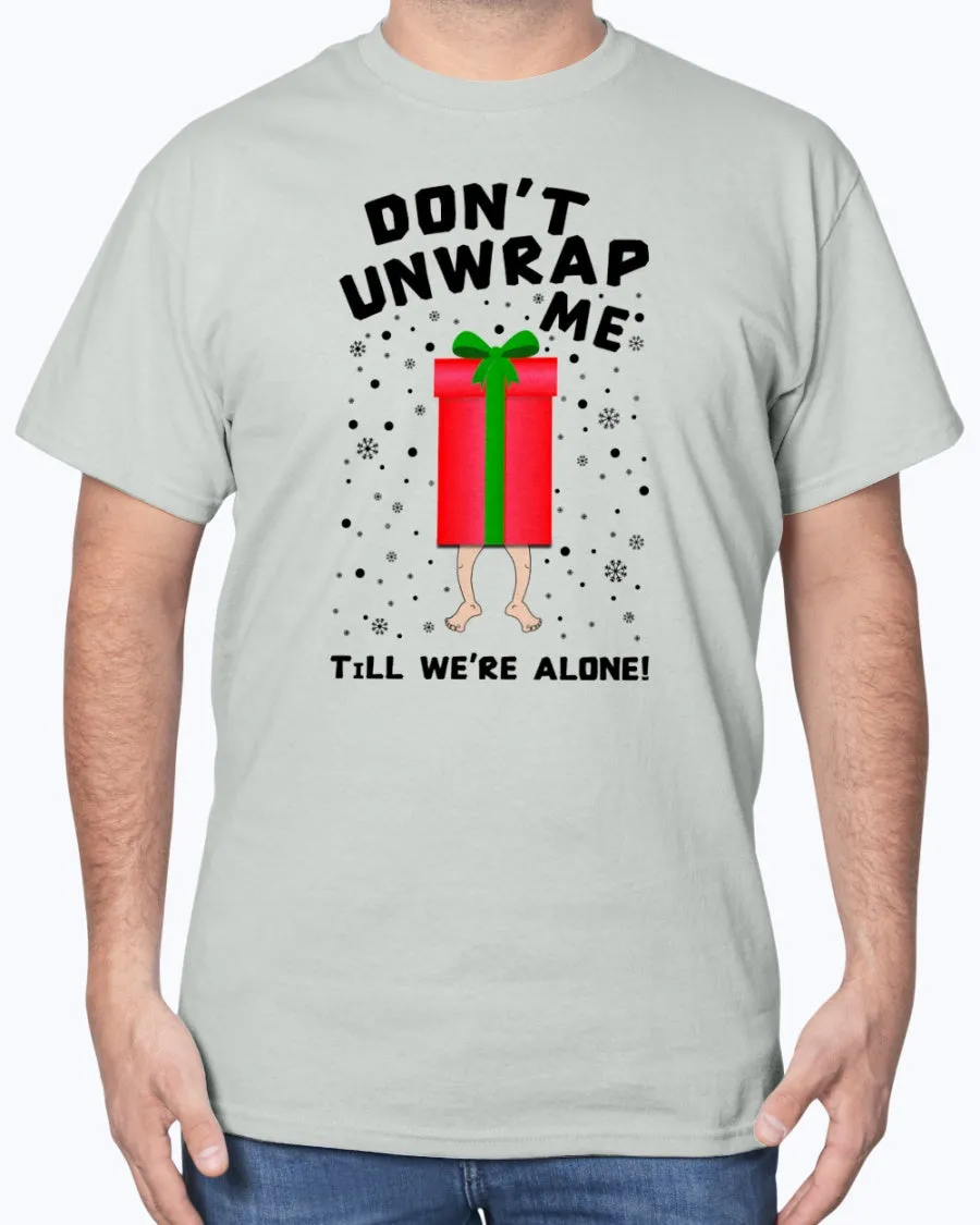 Unwrap Alone - Heavy Cotton T-Shirt (Mens)