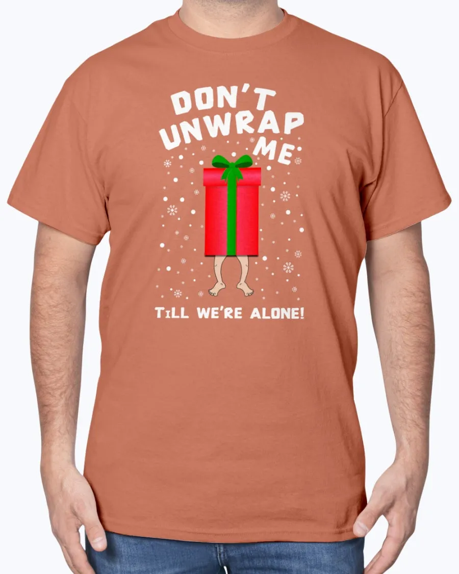 Unwrap Alone - Heavy Cotton T-Shirt (Mens)