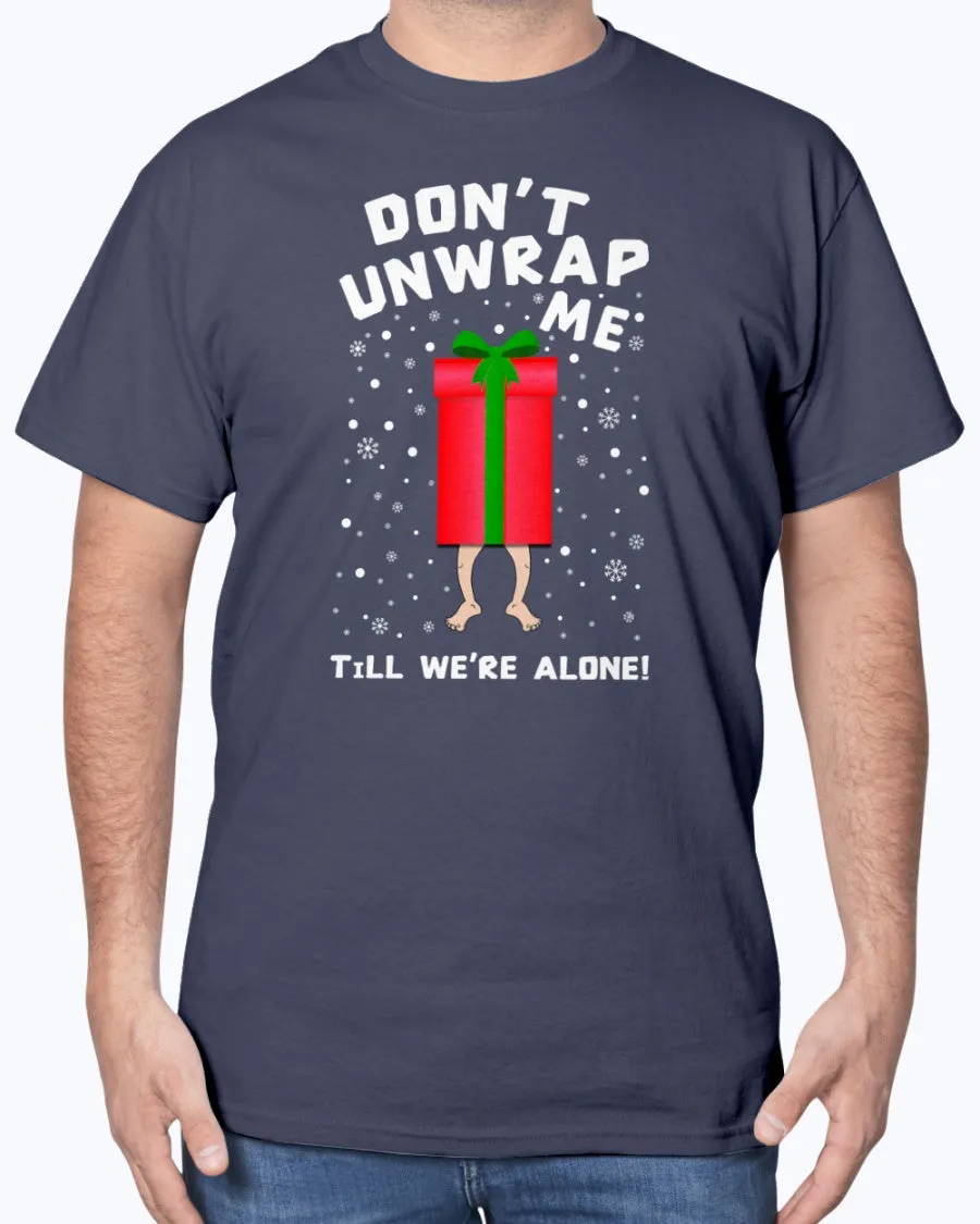 Unwrap Alone - Heavy Cotton T-Shirt (Mens)