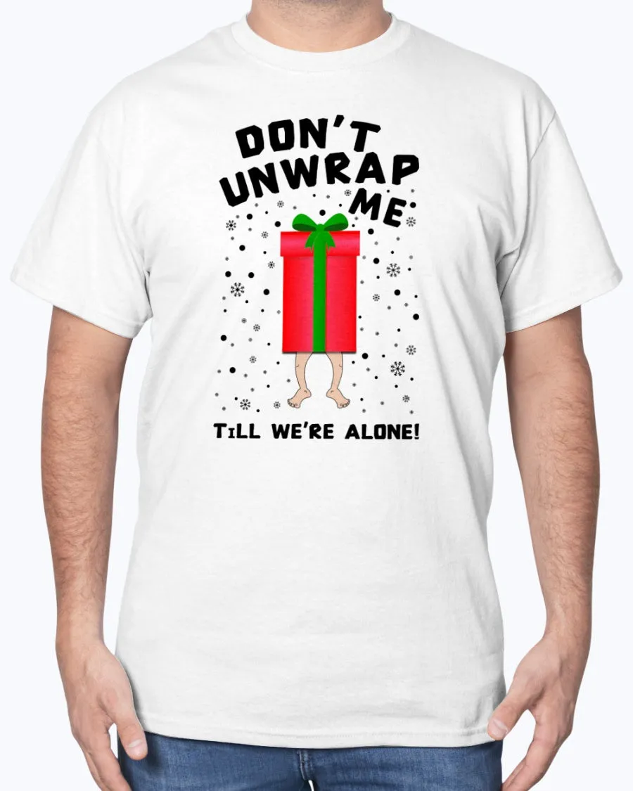 Unwrap Alone - Heavy Cotton T-Shirt (Mens)