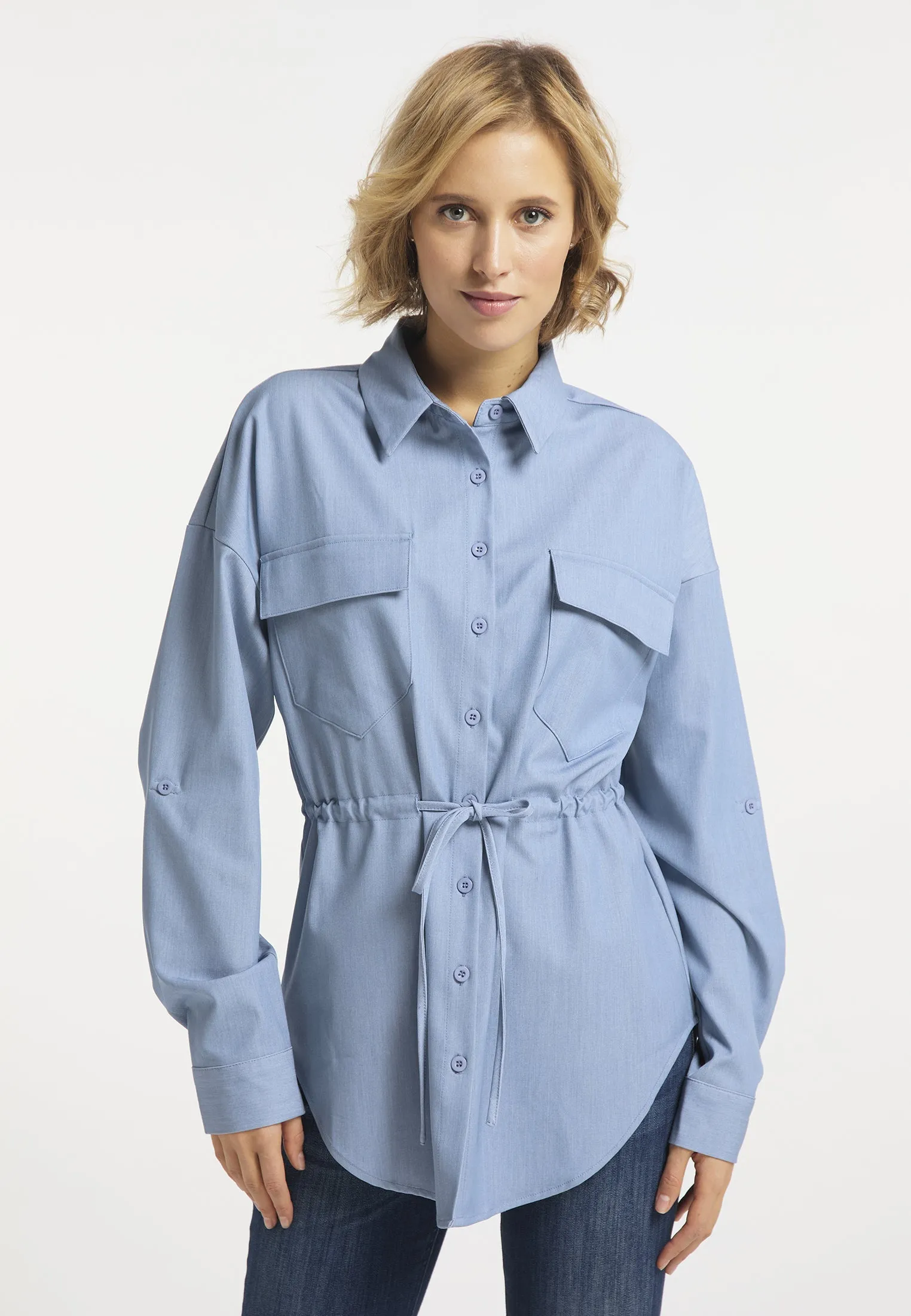 Usha blue label Women's Blouse
