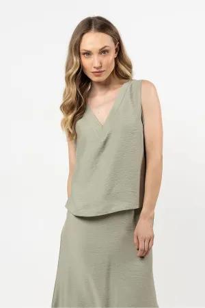 V-Neck Fitted Luxury Blouse