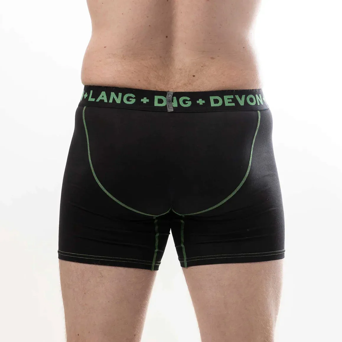 Venture Boxer Brief - Black Green