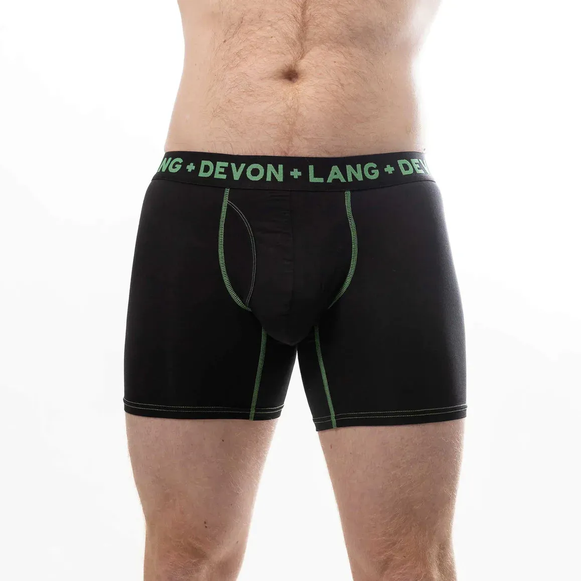 Venture Boxer Brief - Black Green