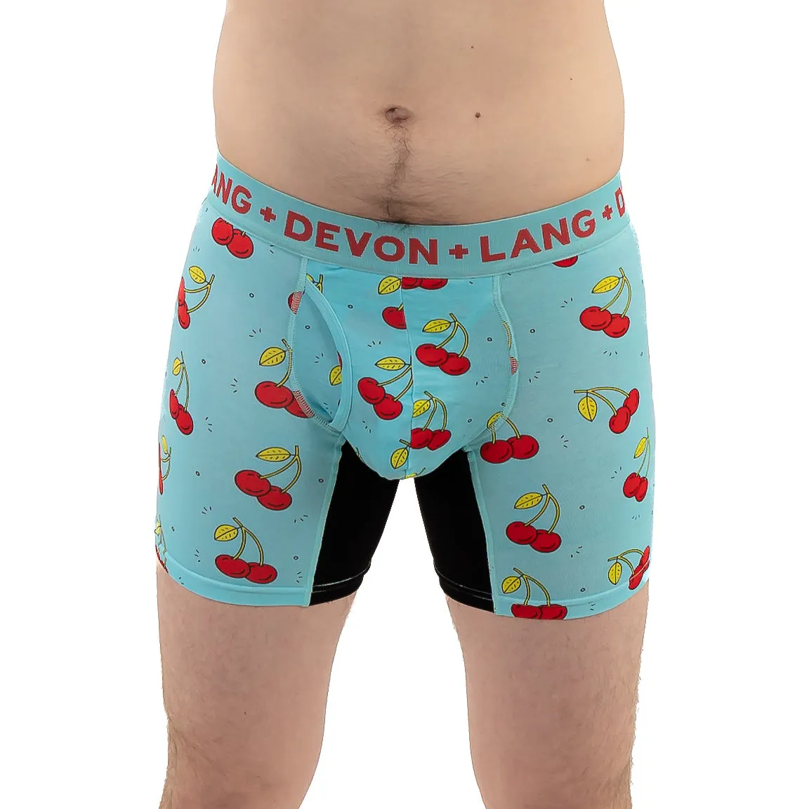 Venture Boxer Brief - Cherries