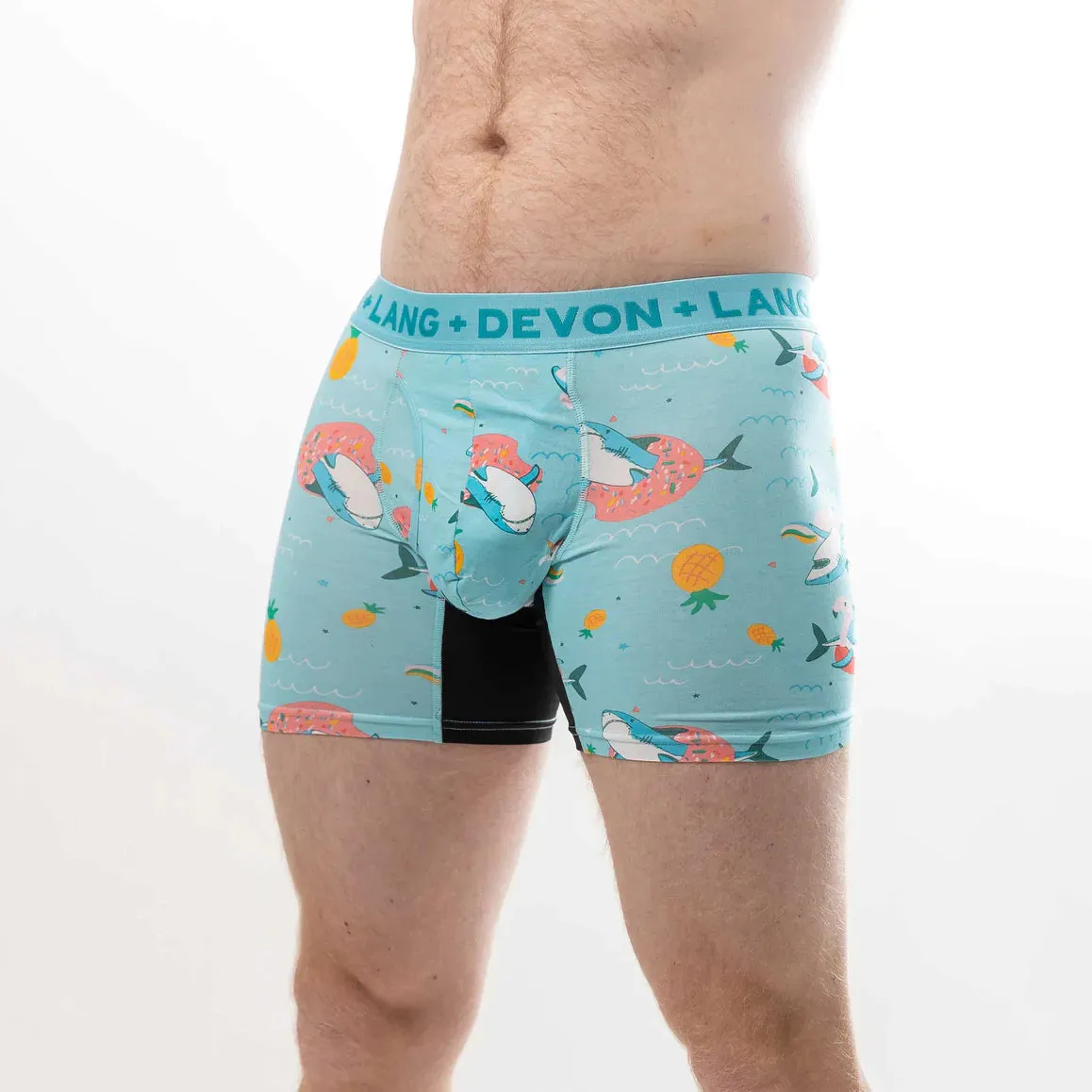 Venture Boxer Brief - Party Shark
