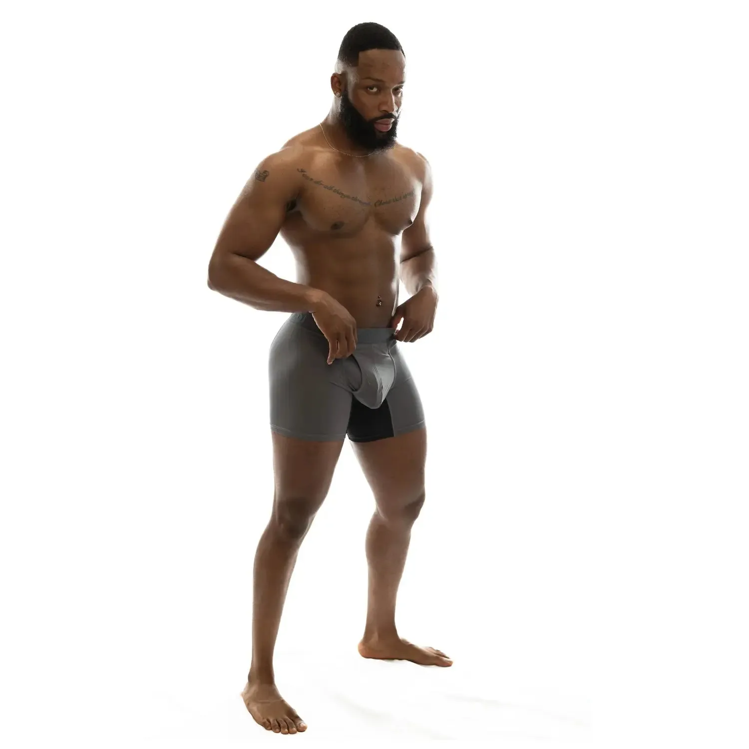 Venture Boxer Brief - Slate Grey