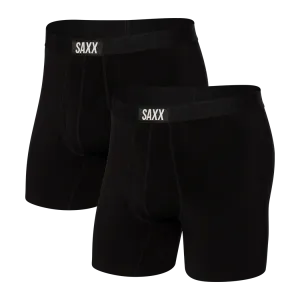 Vibe 2 Pack Boxer Brief - Black