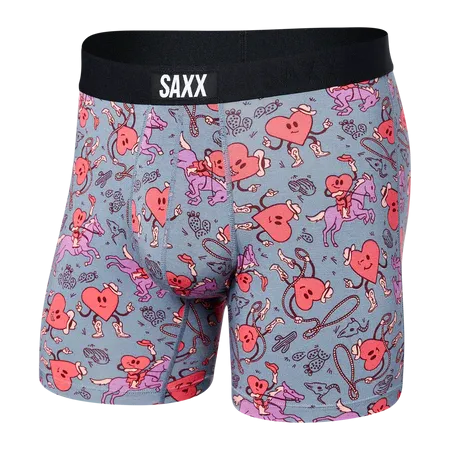 Vibe Boxer Brief - I Heart Cowboys/Grey