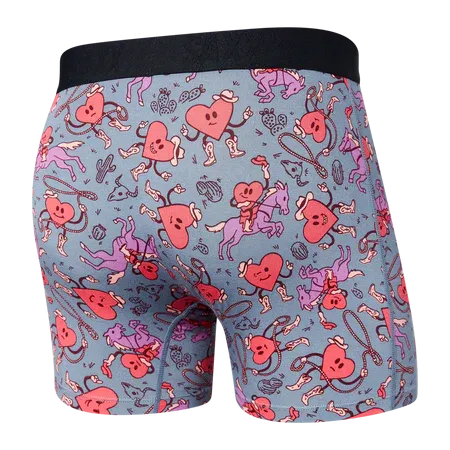 Vibe Boxer Brief - I Heart Cowboys/Grey