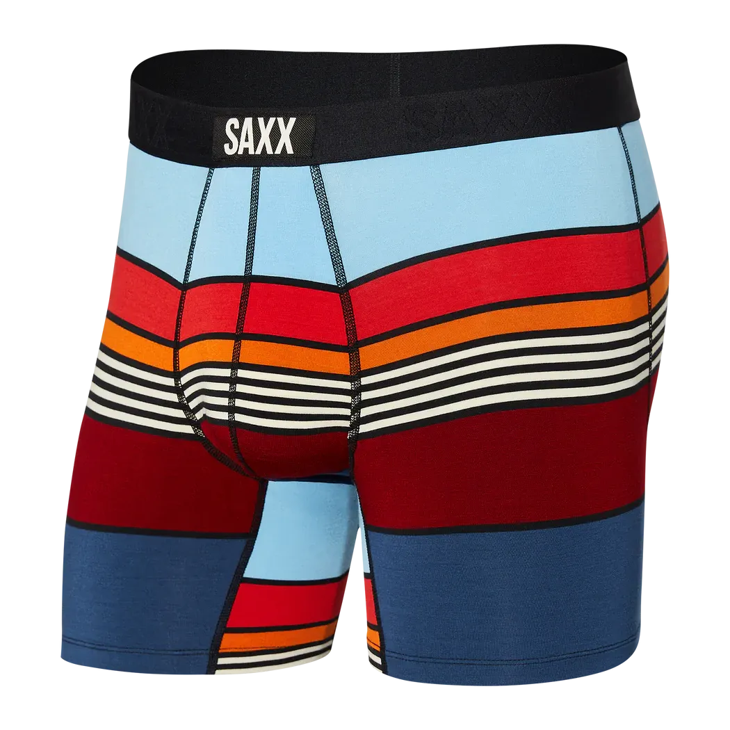 Vibe Boxer Brief - Navy Super Stripe