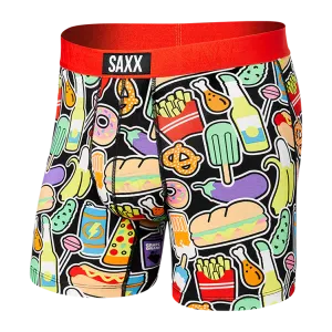 Vibe Super Soft Boxer Brief - Sticker Snacks Multi