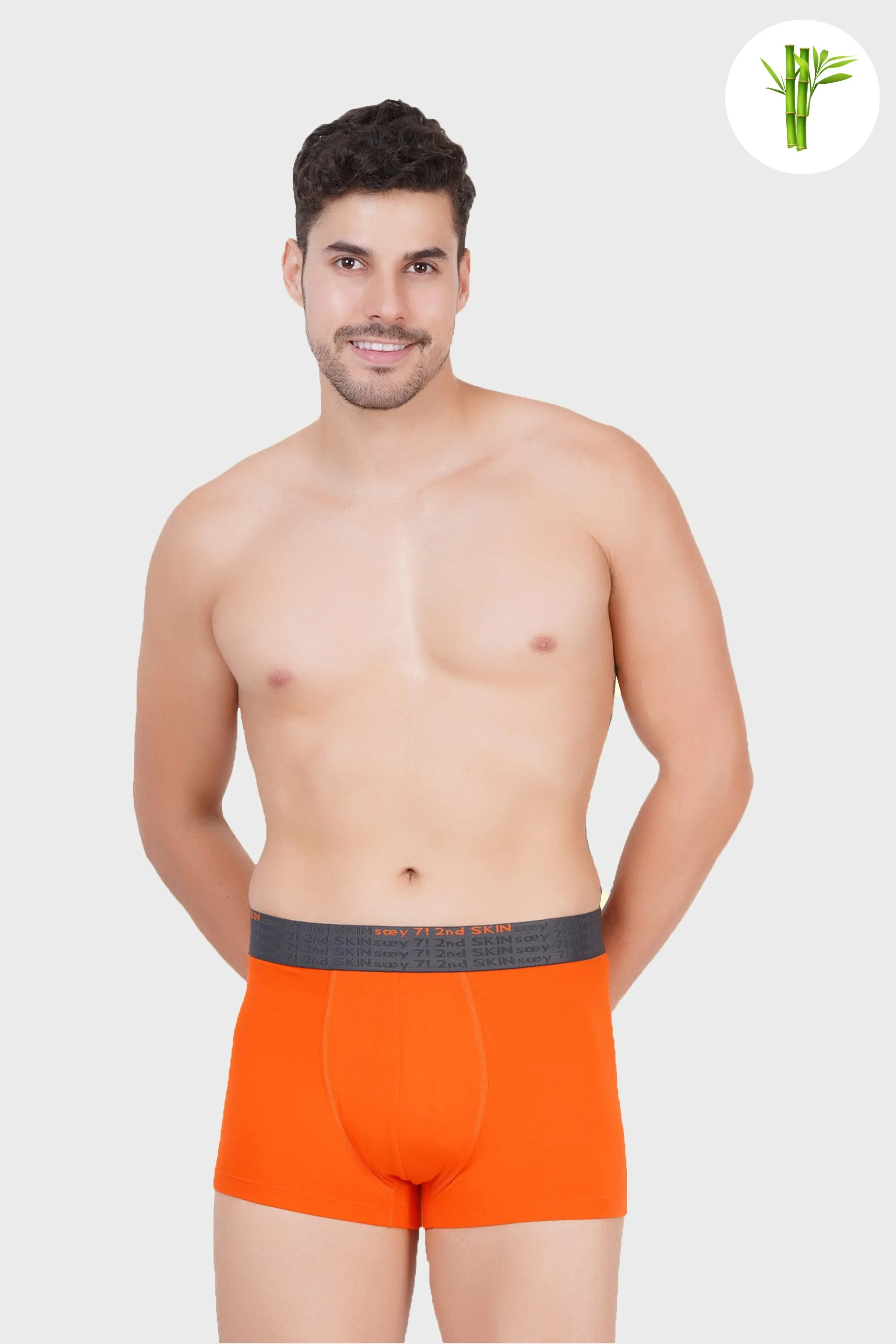 Vibrant Micro Bamboo Trunk - Maple Orange
