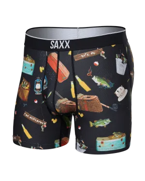 Volt Boxer Brief - Catch Phrases/Black