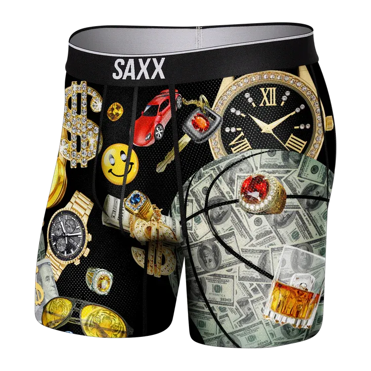 Volt Boxer Brief - Money Baller Black