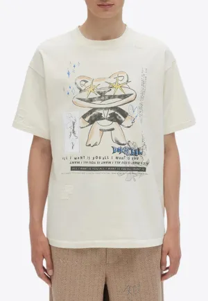 Wanted Printed T-shirt